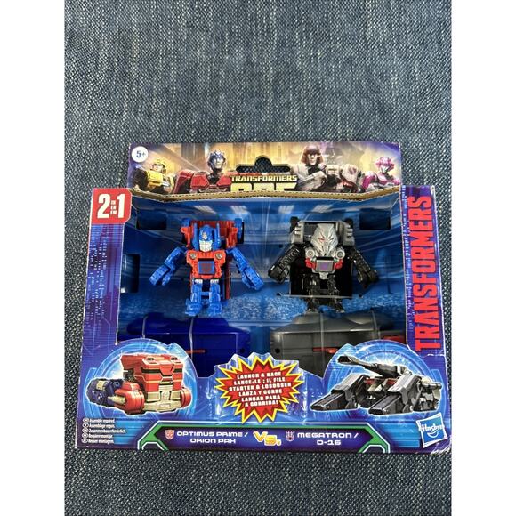NEW Transformers One Optimus Prime vs. Megatron Action Figure Set 2 In 1 Box - Picture 1 of 13